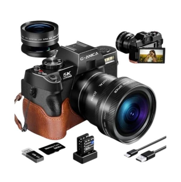 Digital Camera, 48MP Cameras for Photography with WiFi & App Control