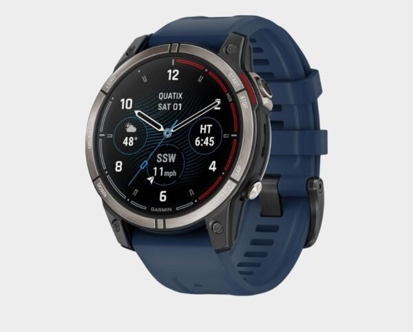 Garmin quatix® 7 Pro Premium GPS Marine Smartwatch with AMOLED Display, LED Flashlight, Sailing and Watersport Activities, Fish Forecast and Trolling Motor Control