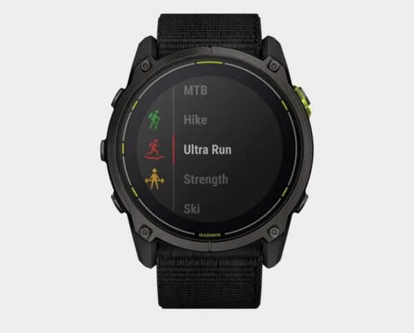 Garmin Enduro™ 3 – 51 mm, Solar, Sapphire, Ultraperformance GPS Smartwatch, Extreme Battery Life, Detailed Mapping, Built-in LED Flashlight