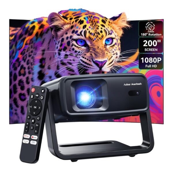 Projector WiFi and Bluetooth, Decoding Projector 4K